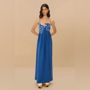 NWT Farm Rio Blue Fish Deess